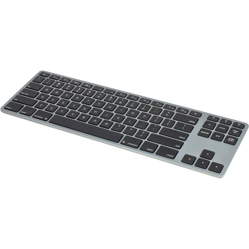 Teclado Inalámbrico de Aluminio Matias Tenkeyless (Gris Espacial) - Diseño Slim, Conectividad Blueto