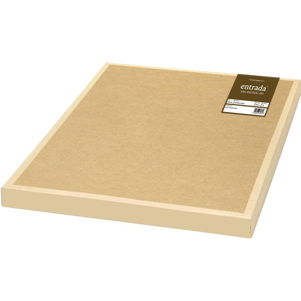 Moab Entrada Rag l 300 Paper (36 x 48"", 25 Hojas) - 100% Algodón, 300 gsm, Doble Cara, Libre d