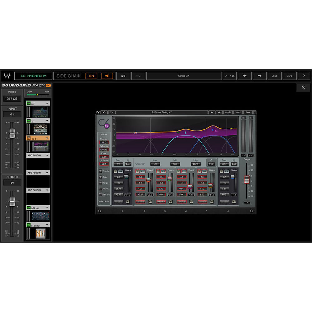 Waves Soundgrid Rack para Venue - Suscripción de 1 Mes