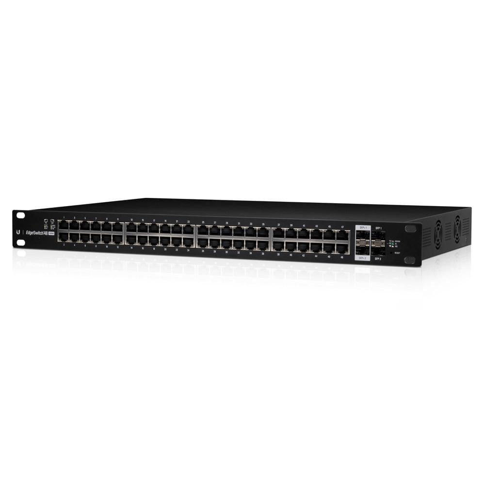 Ubiquiti Networks EdgeSwitch ES-48-500W - Switch Ethernet Gigabit PoE de 48 Puertos, 70 Gb/s Rendimi