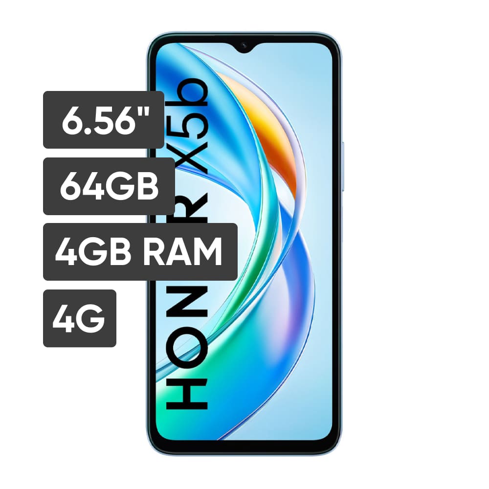Smartphone HONOR X5B 6.56"" 4GB 64GB 50 MP + 0.08 MP Azul