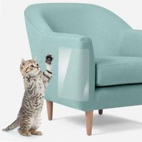 2 x 1 Protector de Vinil Antiarañazos para Gatos Proteje Sofá