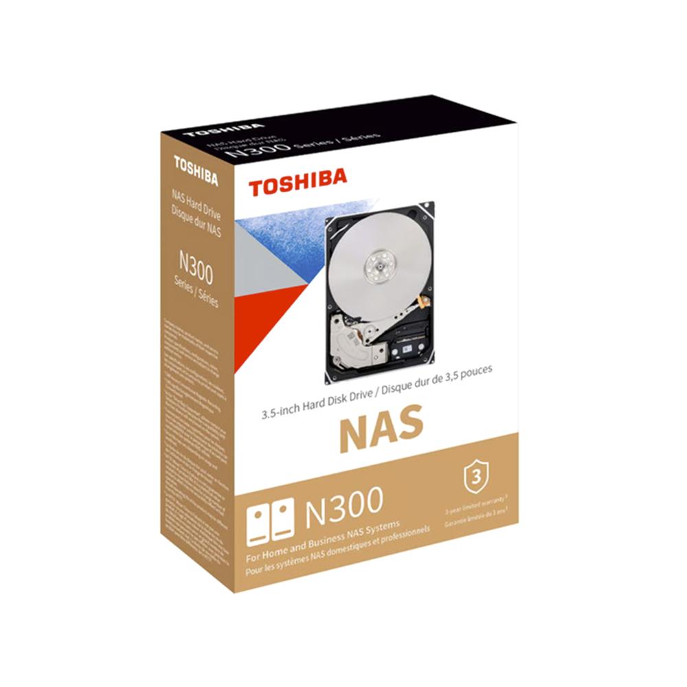 DISCO DURO INTERNO TOSHIBA N300 PRO 20TB HDD 7200RPM SATA 6GB/S 512MB CACHE 3.5"" P/N: HDWG62AXZSTB