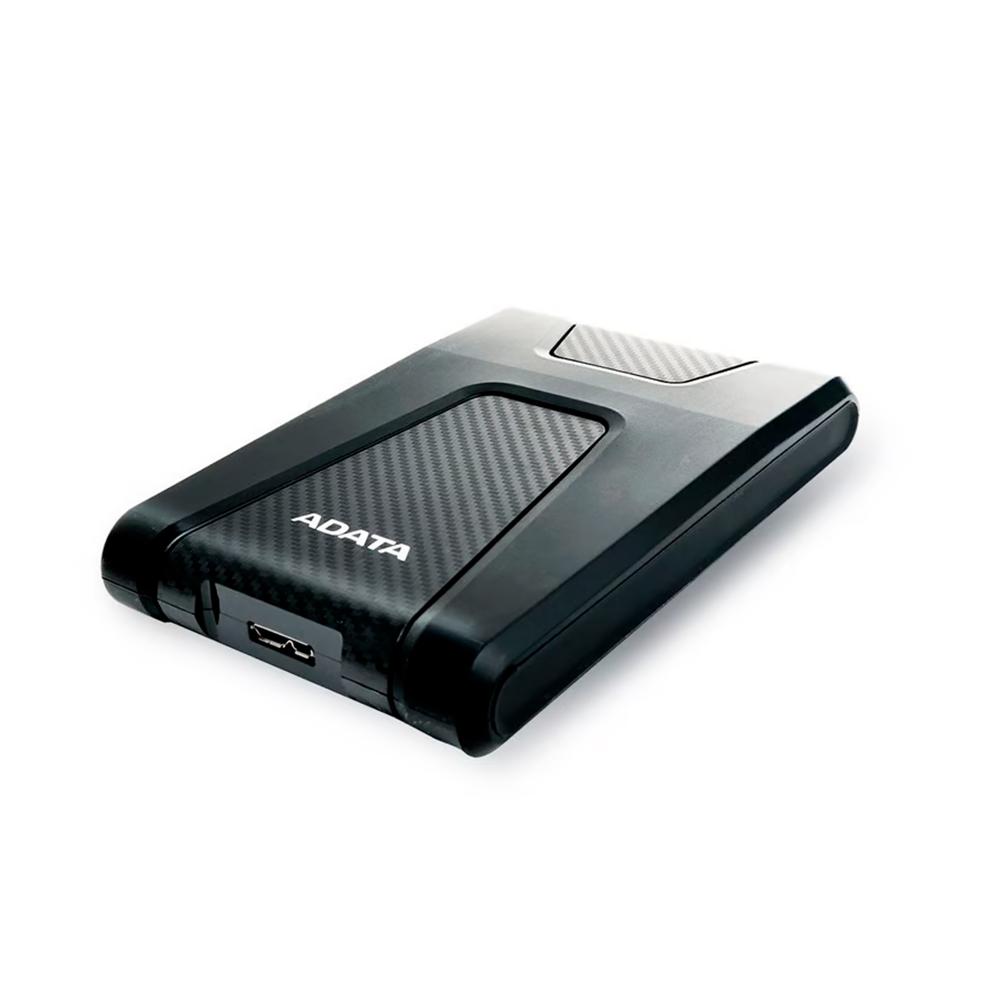 DISCO DURO EXTERNO ADATA HD650 1TB, USB 3.2 GEN 1, VELOCIDAD 5GBPS, NEGRO P/N: AHD650-1TU31-CBK