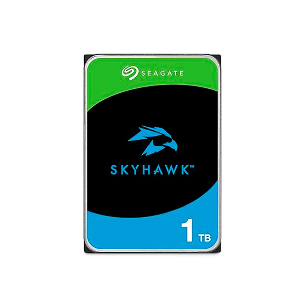 DISCO DURO INTERNO SEAGATE SKYHAWK 1TB, 3.5"", SATA 6GB/S, BUFER: 256 MB P/N: ST1000VX013