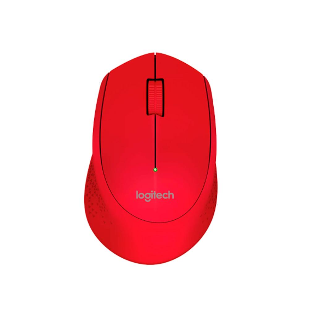 MOUSE INALAMBRICO LOGITECH M280, 1000DPI, RECEPTOR USB 2.4GHZ COLOR ROJO - P/N: 910-004286
