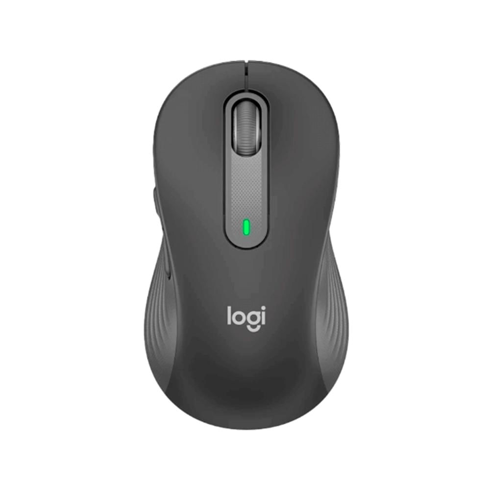 MOUSE INALAMBRICO LOGITECH SIGNATURE M650 SILENT LARGE LEFT 400 DPI BLUETOOTH NEGRO P/N: 910-006234