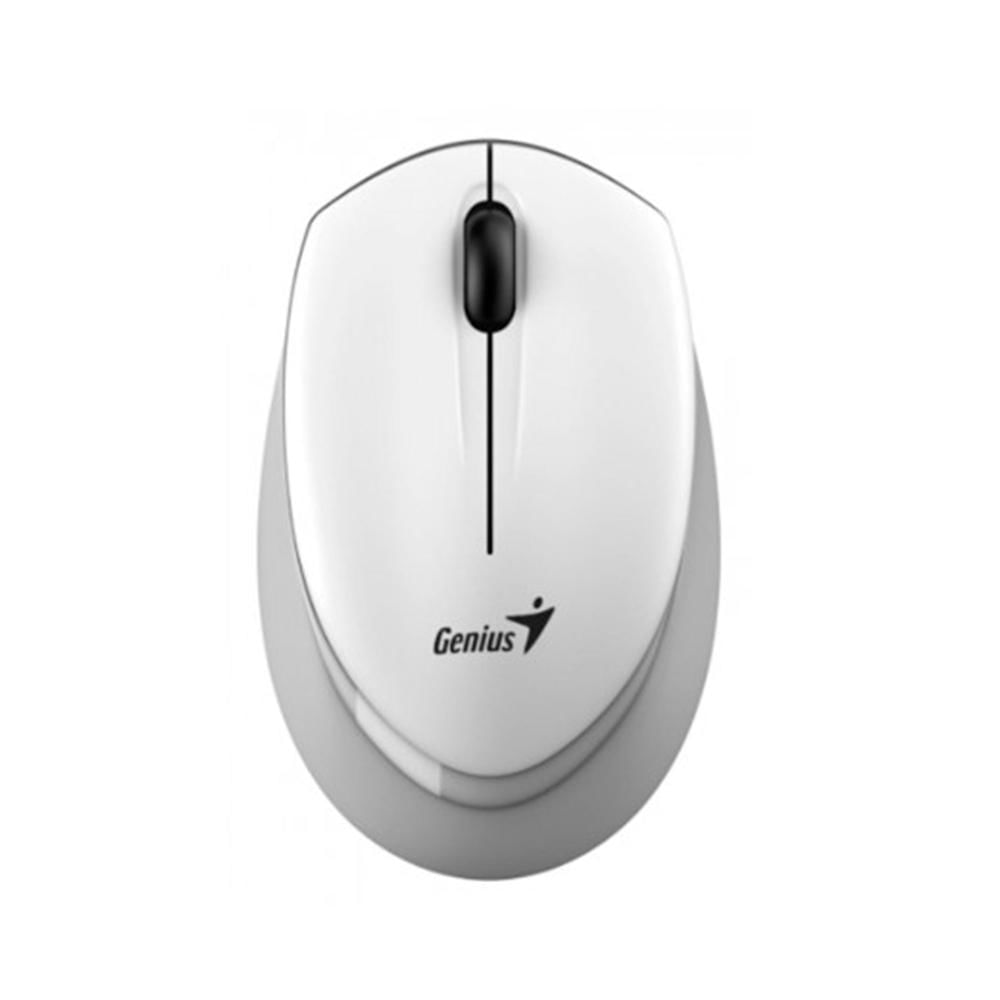 MOUSE INALAMBRICO GENIUS NX-7009 BLUEEYE ERGONOMICO, 1200 DPI, COLOR WHITE GREY P/N: 31030030402