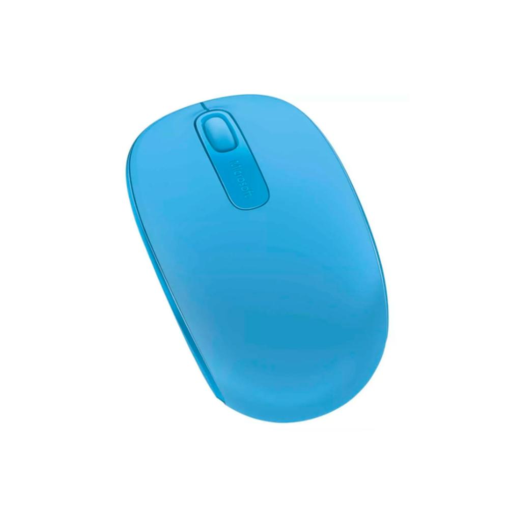 MOUSE INALAMBRICO MICROSOFT SOURIS 1850 WIRELESS USB 2.4GHZ 1000DPI COLOR CELESTE P/N: U7Z-00055
