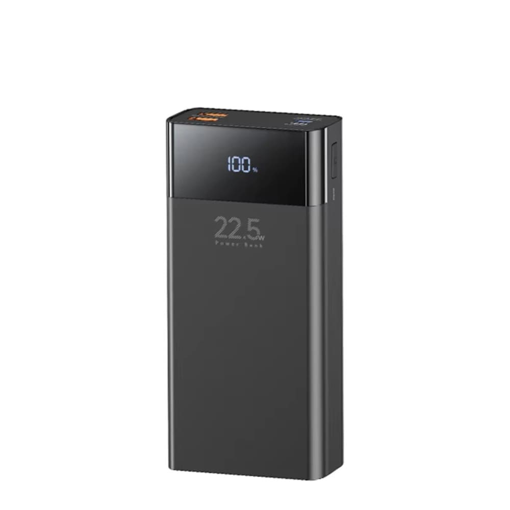 Cargador portatil 20000mAh  PD20W+ QC 22.5W MODELO RPP-672 NEGRO
