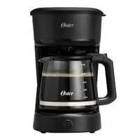 Cafetera Oster 12 tazas con filtro reutilizable BVSTDCS121B Negra