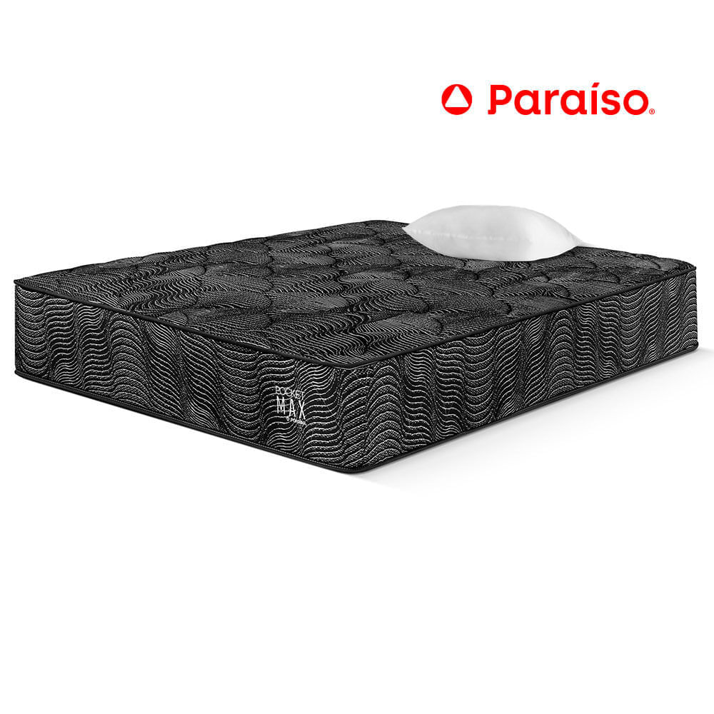 Colchón Pocket Max Black 1.5 Plazas