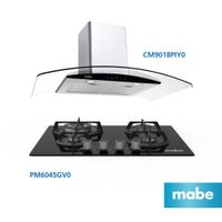 Combo Mabe Campana CM9018PIY0 + Encimera PM6045GV0