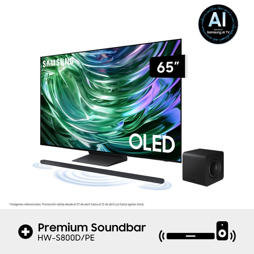 Televisor Samsung 65'' OLED S90D 4K Tizen OS Smart TV