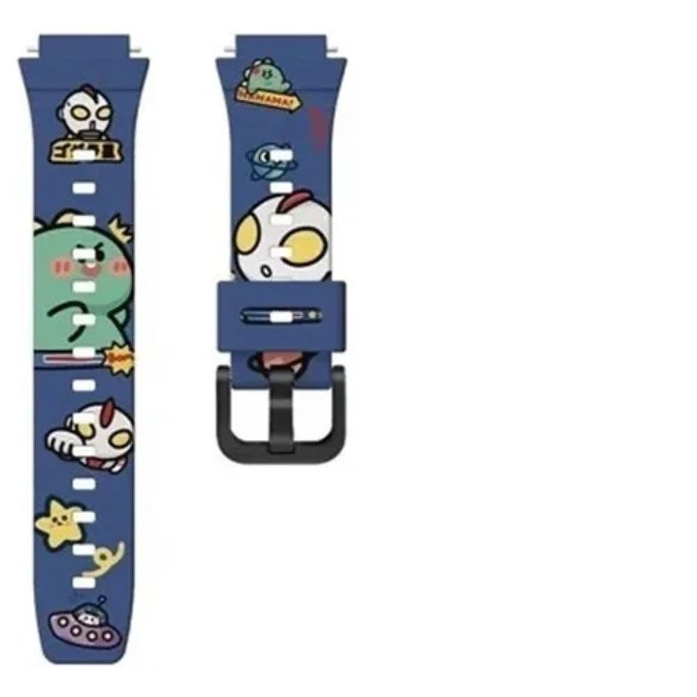 Correa de silicona para Huawei Kids 4 Pro Azul