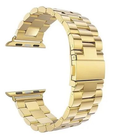 Correa de eslabones para applewatch 38-40-41mm dorado