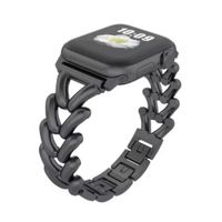 Correa Para Applewatch Y Watch 42-44-45-49mm Acero Trenzado Negro