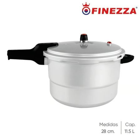 Olla a Presión Finezza FZ-11006 de Alumnio 11.5 Litros