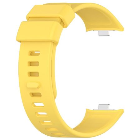 Correa silicona para redmi watch 4   active   lite amarillo