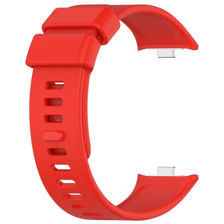 Correa silicona para redmi watch 4   active   lite rojo