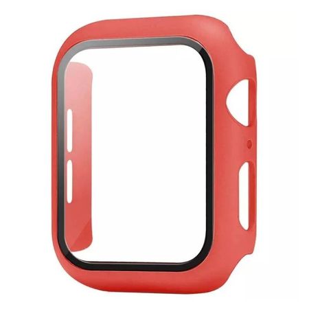 Bumper case convertidor a ultra para apple watch 41mm naranja
