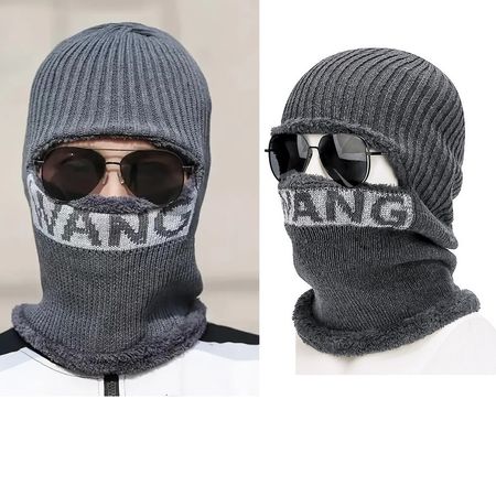 Gorra con Cuellera Pasamontana Wong Gris