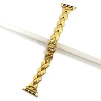 Correa de acero inoxidable watch Glam 42 44 45 49mm dorado