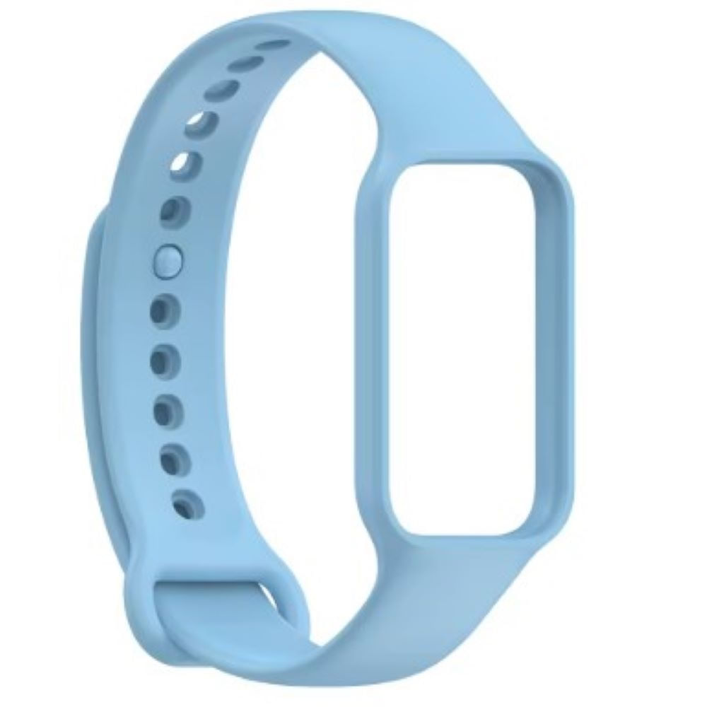Correa de silicona Para Xiaomi Smartband 8 active y Redmi Smartband 2 celeste