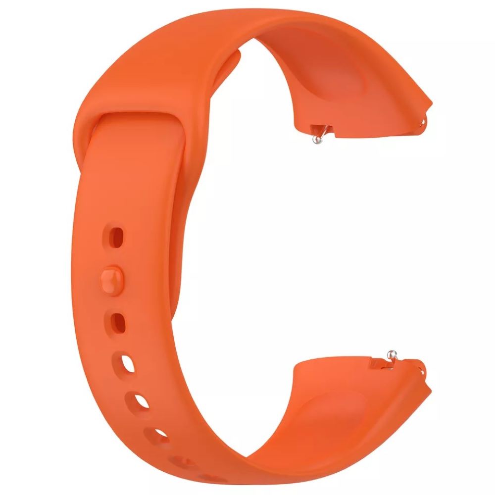 Correa silicona para redmi watch 3 active   lite - anaranjado