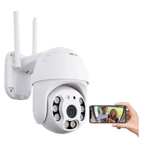 Camara de Seguridad Exterior IP Full HD Visión Nocturna WiFi