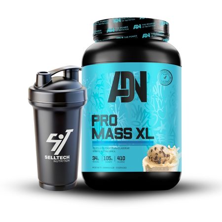 Mass Gainer Adn Pro Mass Xl 2 Kg Cookies + Shaker
