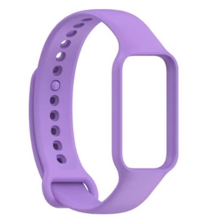 Correa de silicona Para Xiaomi Smartband 8 active y Redmi Smartband 2 morado