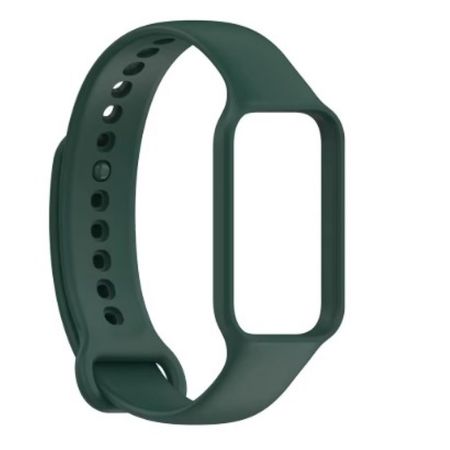 Correa de silicona Para Xiaomi Smartband 8 active y Redmi Smartband 2 verde oscuro