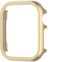 Bumper case de acero inox para smartwatch de 45mm oro
