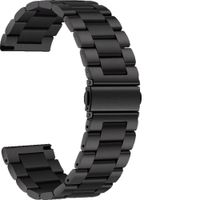 Correa eslabones acero inox watch 4 5 5pro 6 7 fe negro