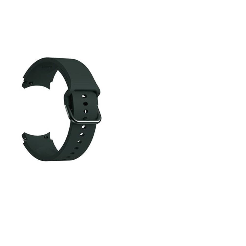 Correa de silicona samsung watch 4  5  5 pro  6  7  fe verde oscuro