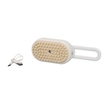 Cepillo a Vapor Masajeador para Mascota con Cable Cargador