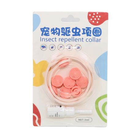 Collar Repelente de Insectos para Mascotas Adultas