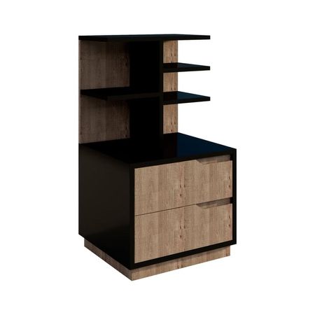 Velador Mardu - Negro y Macchiato