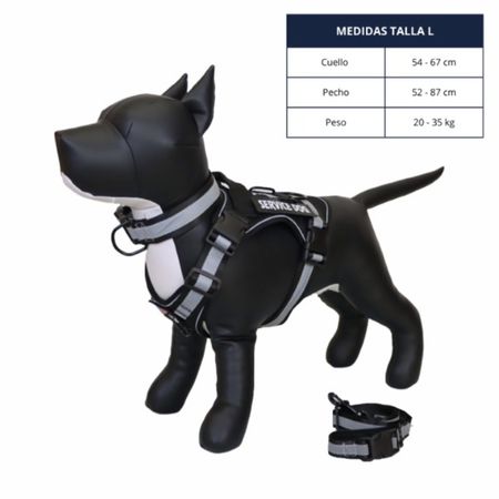 Pechera Táctica Reforzada Color Negro/Negro