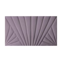 Cabecera Paris Aerea Queen - Lila