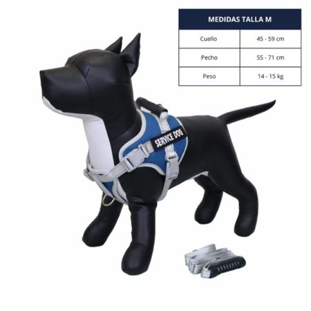 Pechera de Seguridad Reflectante Ajustable - Color Azul Marino