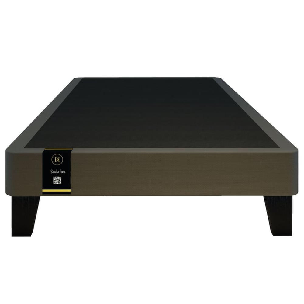 Base De Cama Europea Carintia 1.5 Plz - Chocolate