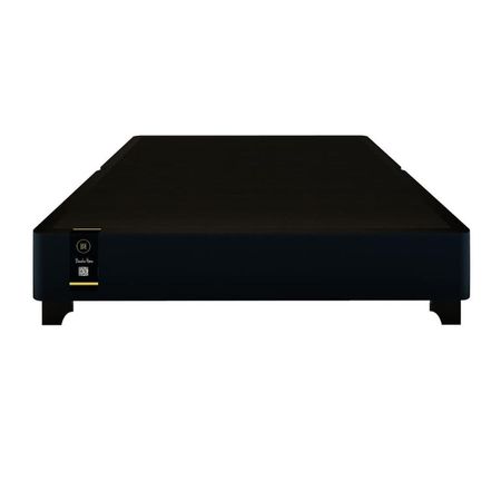Base De Cama Luton Queen Americano 153 x 203 2 Piezas - Negro