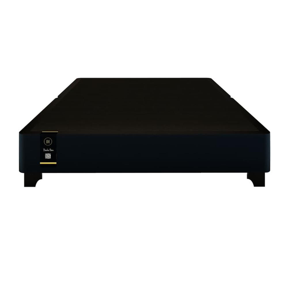 Base De Cama Luton Queen Americano 153 x 203 2 Piezas - Negro