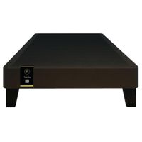 Base De Cama Europea Carintia 1.5 Plz - Chocolate Oscuro