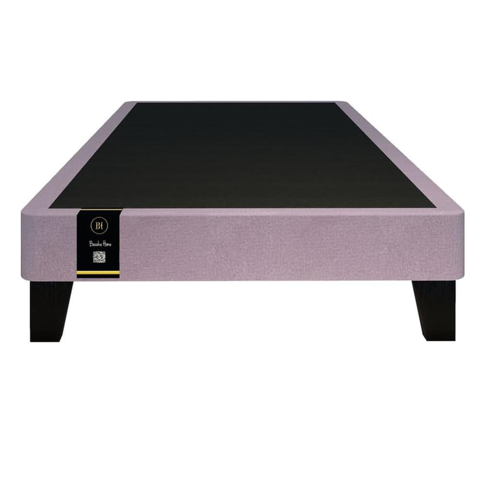 Base De Cama Europea Carintia 1.5 Plz -Lila