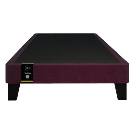 Base De Cama Europea Carintia 1.5 Plz - Púrpura