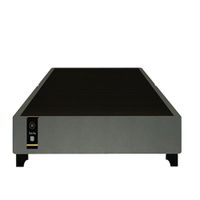 Base De Cama Luton Queen Europeo 160 x 200 2 Piezas - Gris Oscuro