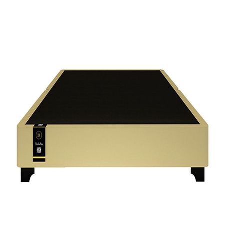 Base De Cama Luton Queen Europeo 160 x 200 2 Piezas - Beige Claro